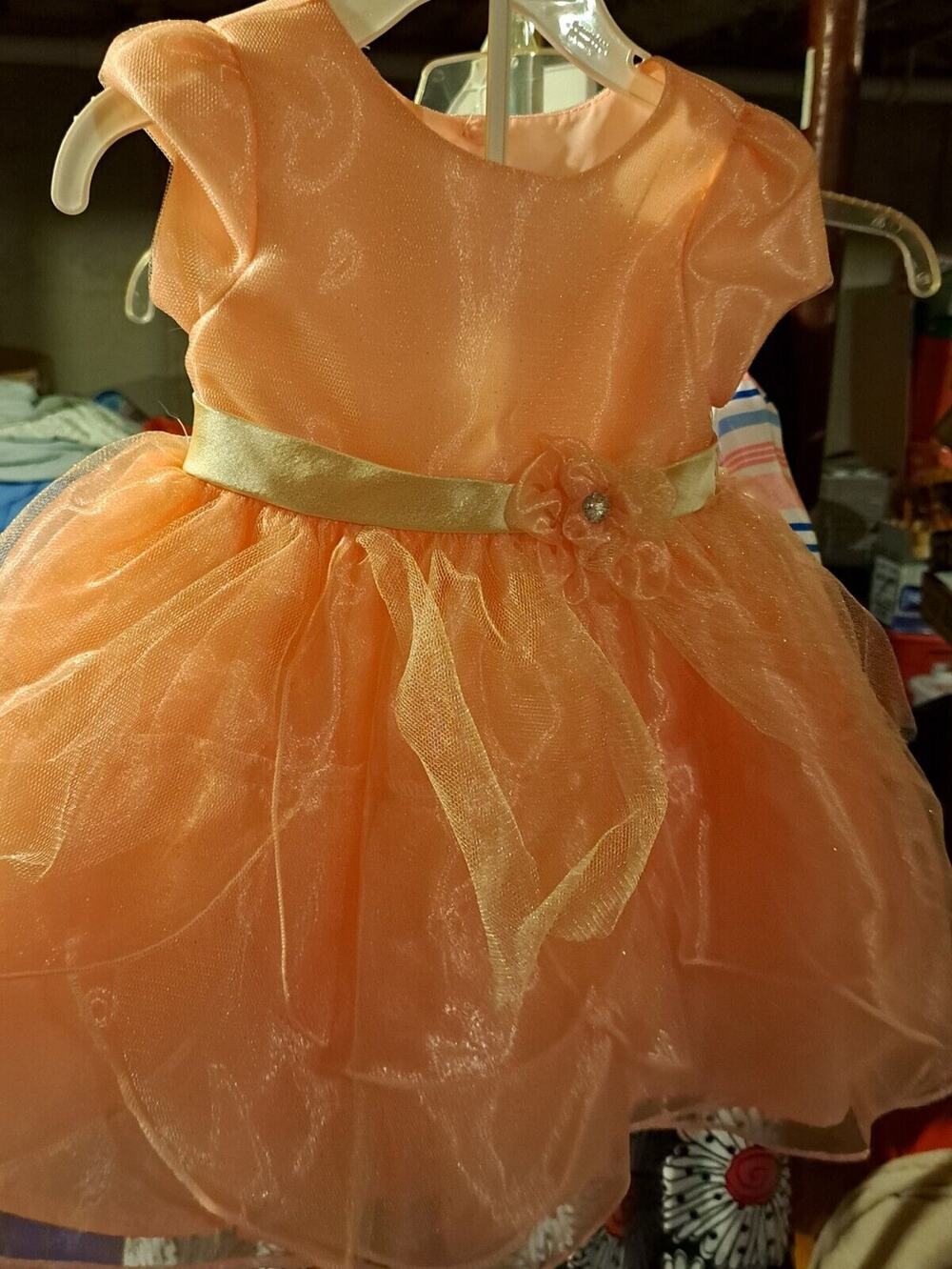 New with Tags 12M Nannette Baby Pink Dress